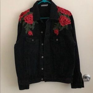 LF - Carmar Embroidered Denim Jacket